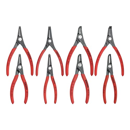 KNIPEX internal precision pliers close-up with slender tips for tight spaces