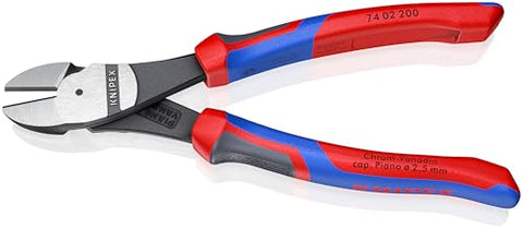 Induction-hardened cutting edges deliver durable performance against wire work.