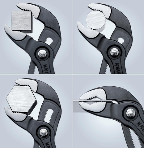 KNIPEX metallic finish tool highlights durability and precision