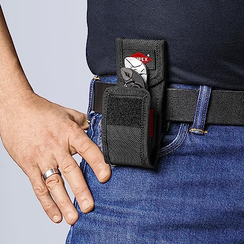 KNIPEX Mini Pliers Set XS shown in belt pouch for daily carry