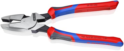 KNIPEX New England head design improves access to thicker cables.