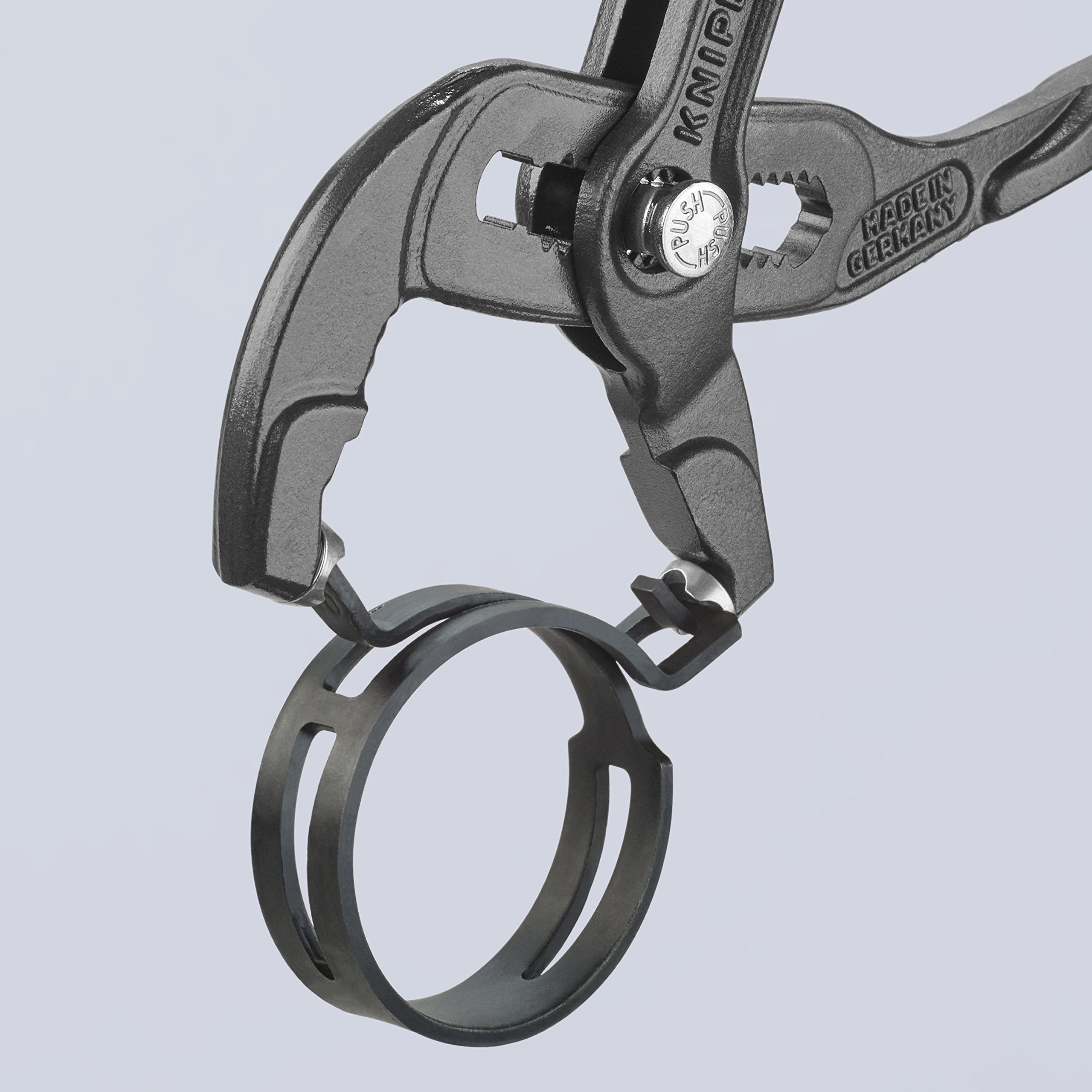 KNIPEX oil hardened finish and non slip grips for secure handling