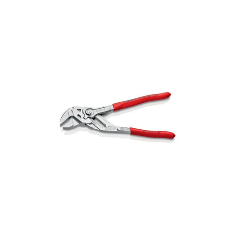 KNIPEX Pliers Wrench open jaw demonstrates easy adjustment across tasks.