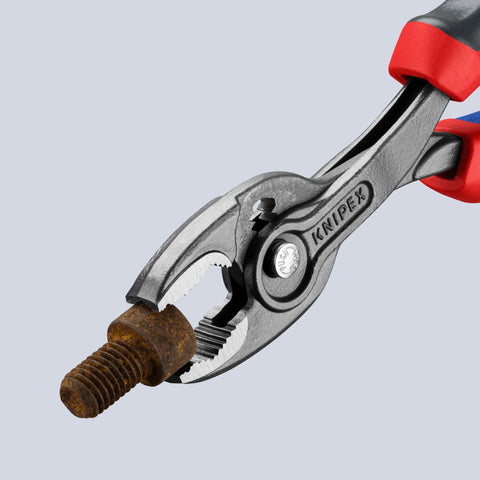 KNIPEX TwinGrip 8-inch grips round, square and hex materials securely