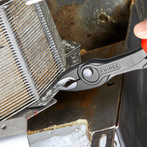 KNIPEX TwinGrip 8-inch slim head fits into tight spaces effortlessly