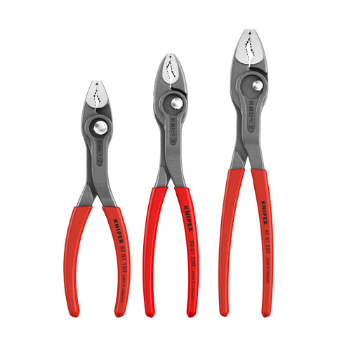 KNIPEX TwinGrip 6-inch pliers with front and side grip for stripped screws