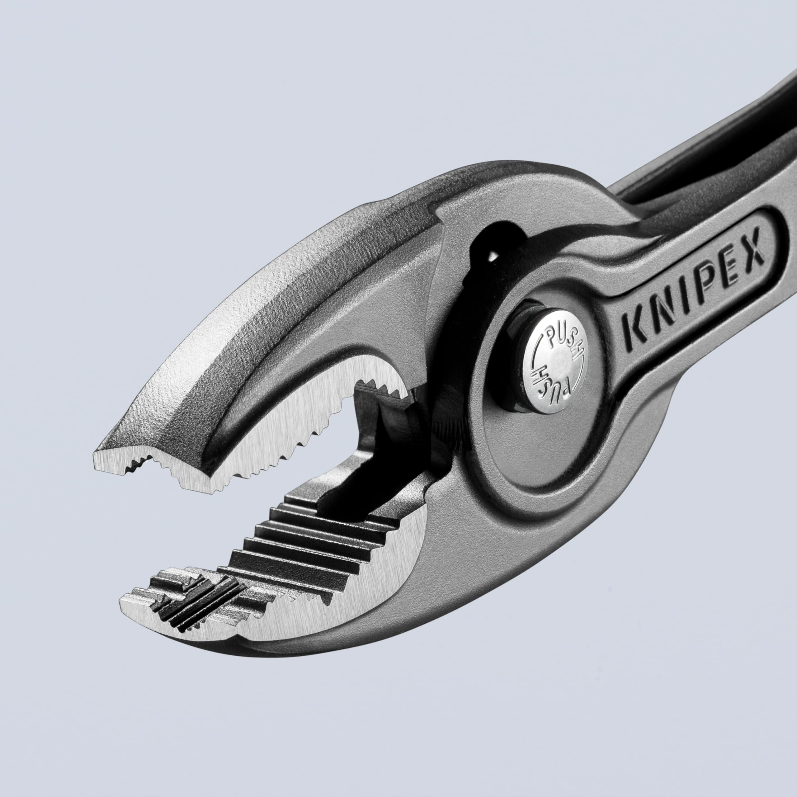 KNIPEX TwinGrip pliers with pinch guard protects fingers.