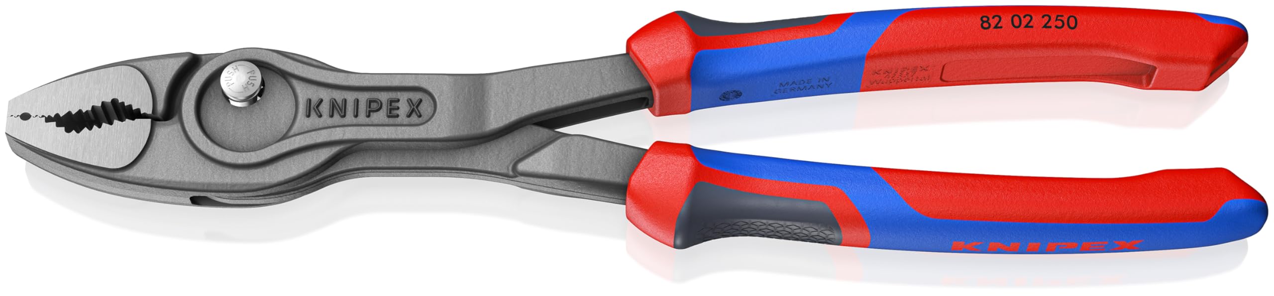 KNIPEX TwinGrip pliers side jaw grip for secure material handling.