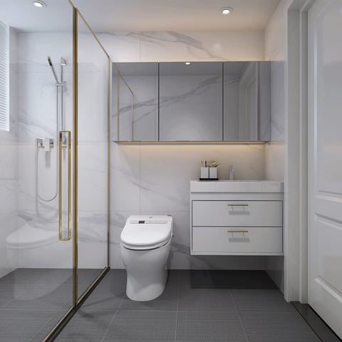 KnLnny Ware damp-location ready 4in recessed light for tight ceilings