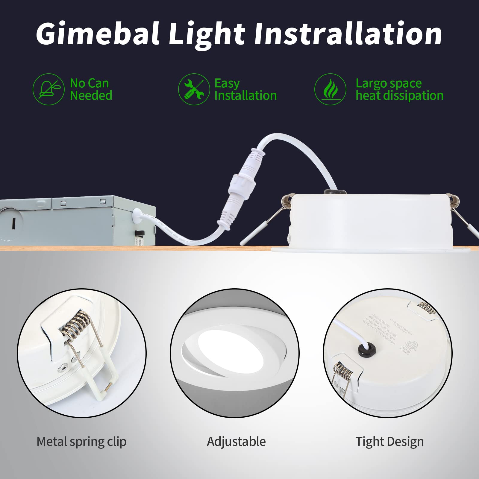KnLnny Ware dimmable 4-inch recessed light demonstrating smooth brightness control