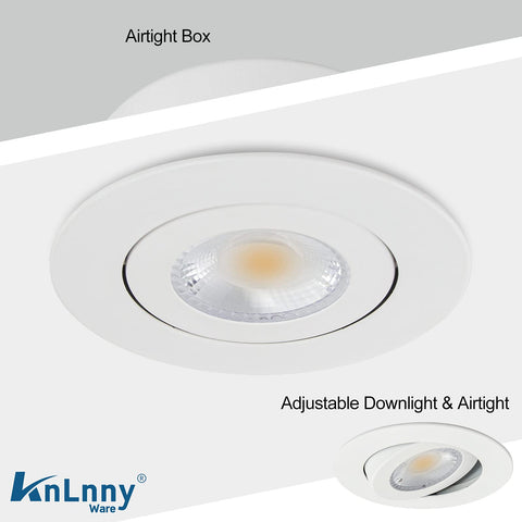 KnLnny Ware junction box installation image illustrating quick canless setup