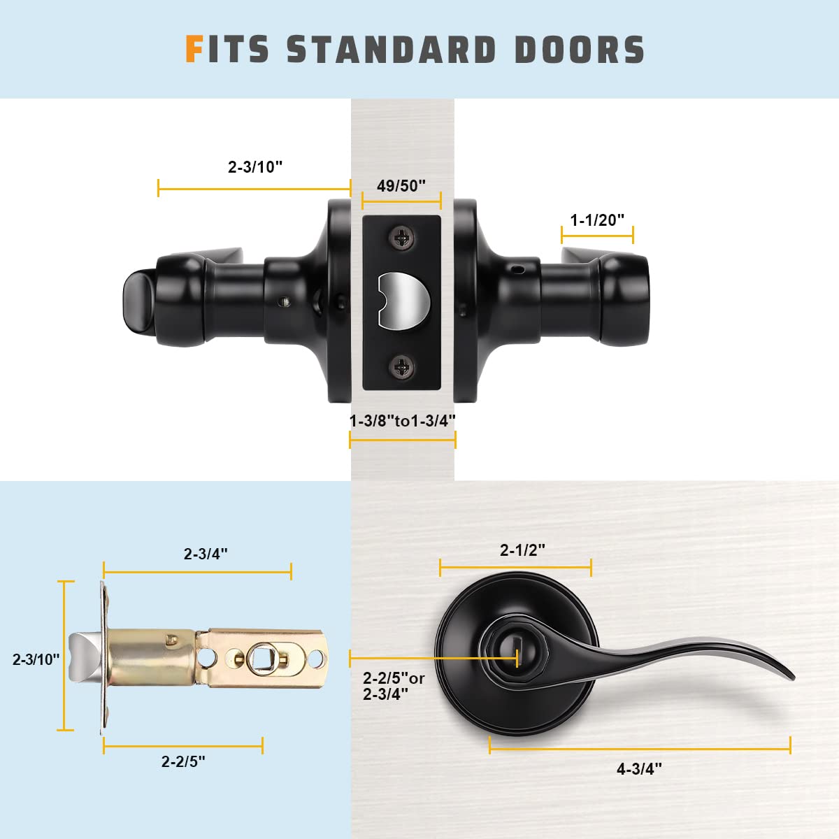 KNOBWELL matte black finish close-up emphasizing modern look and durability