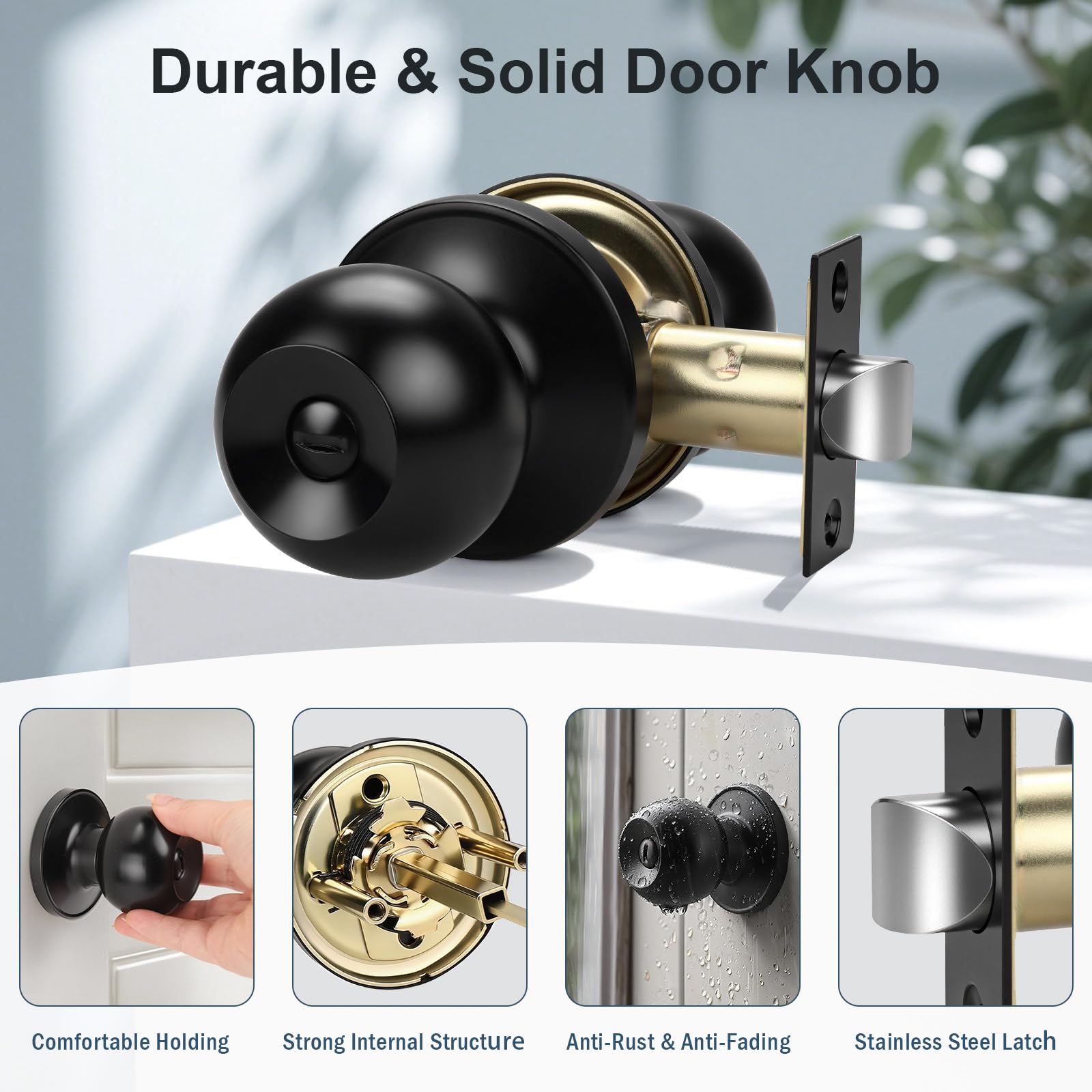 KNOBWELL durable steel finish close-up built for daily use in busy spaces