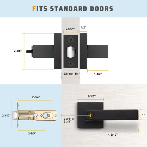 KNOBWELL durable zinc alloy brass construction for long-lasting use.