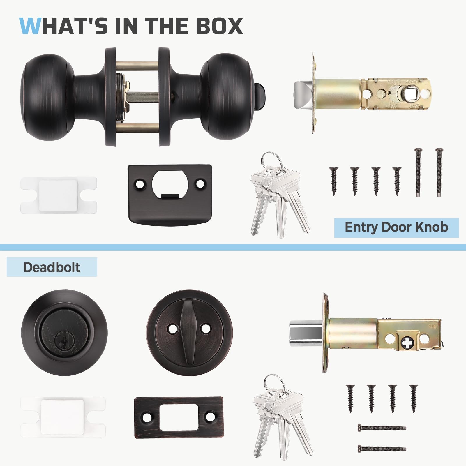 KNOBWELL left-handed and right-handed compatibility for flexible fit