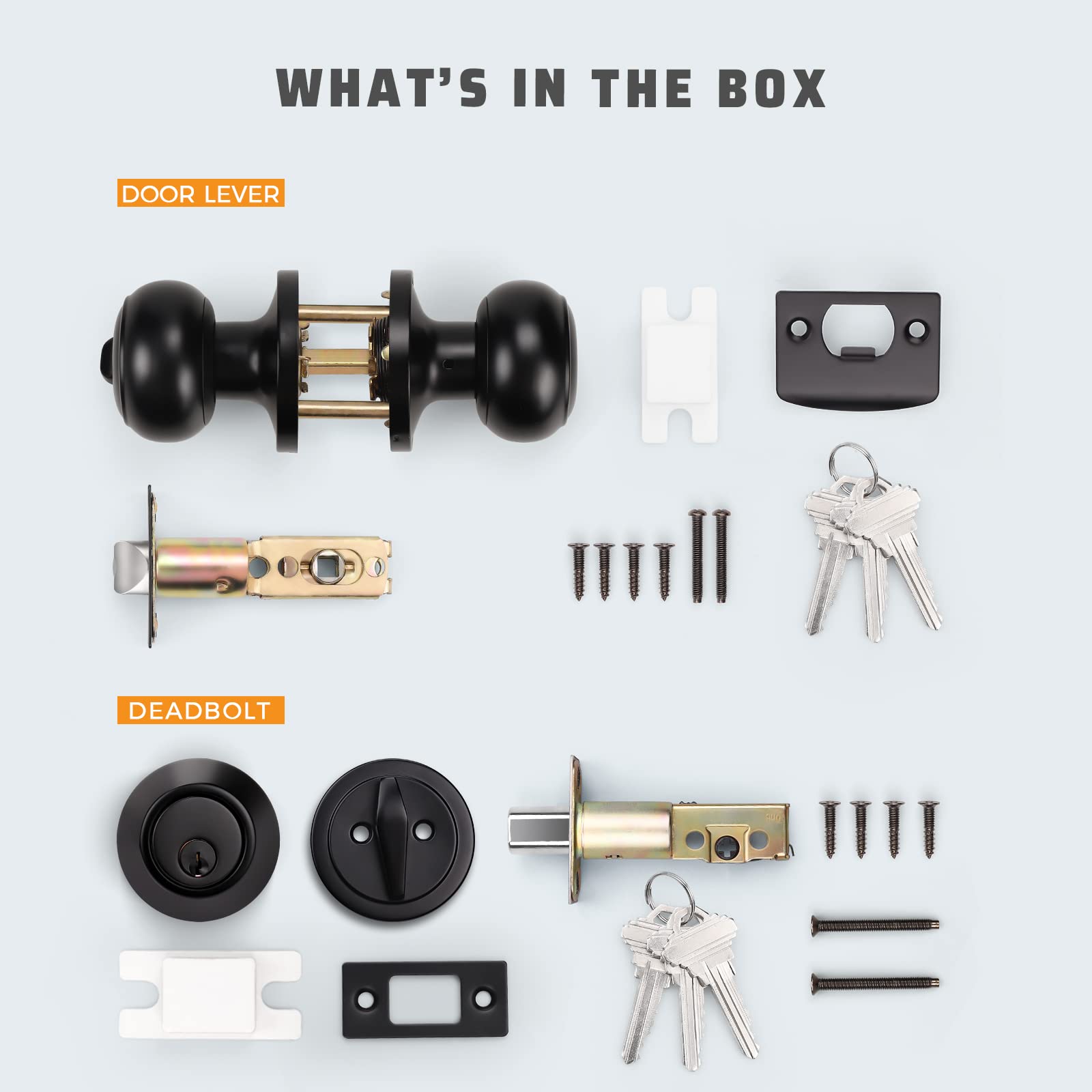 KNOBWELL premium zinc alloy and stainless steel construction.
