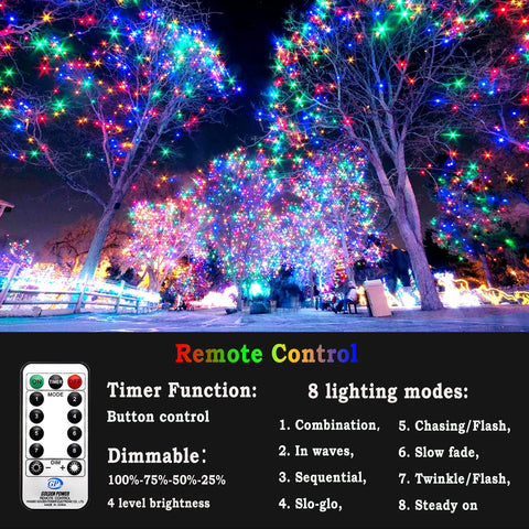 KNONEW 8 modes provide versatile lighting for weddings and parties