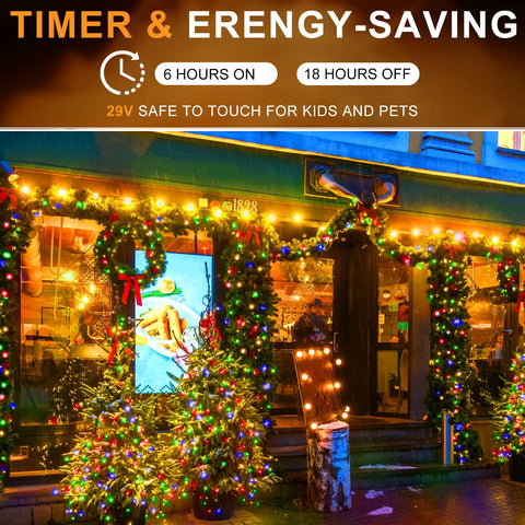 KNONEW IP44-rated lights withstand outdoor weather for reliable decoration