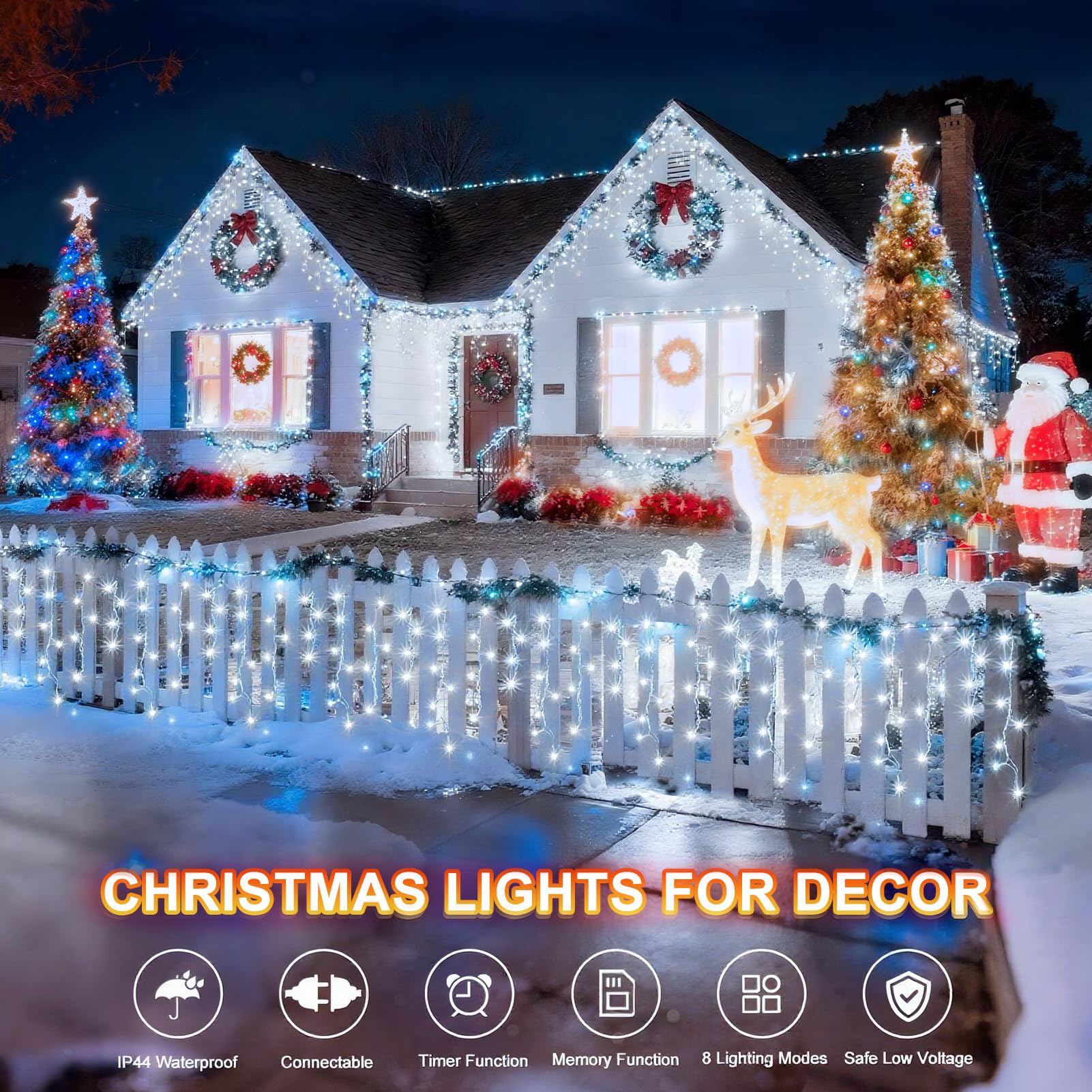 KNONEW low-voltage LEDs stay cool to touch for family use