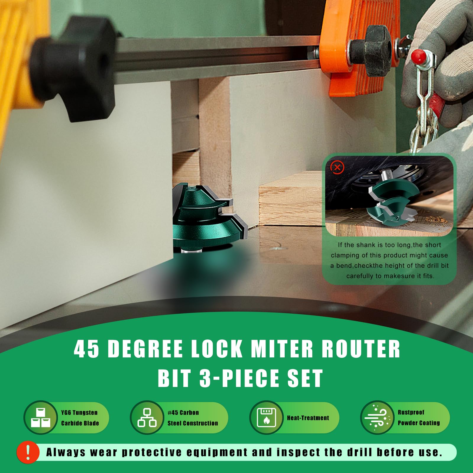Knoweasy quarter-inch shank compatibility demonstrates router versatility and control