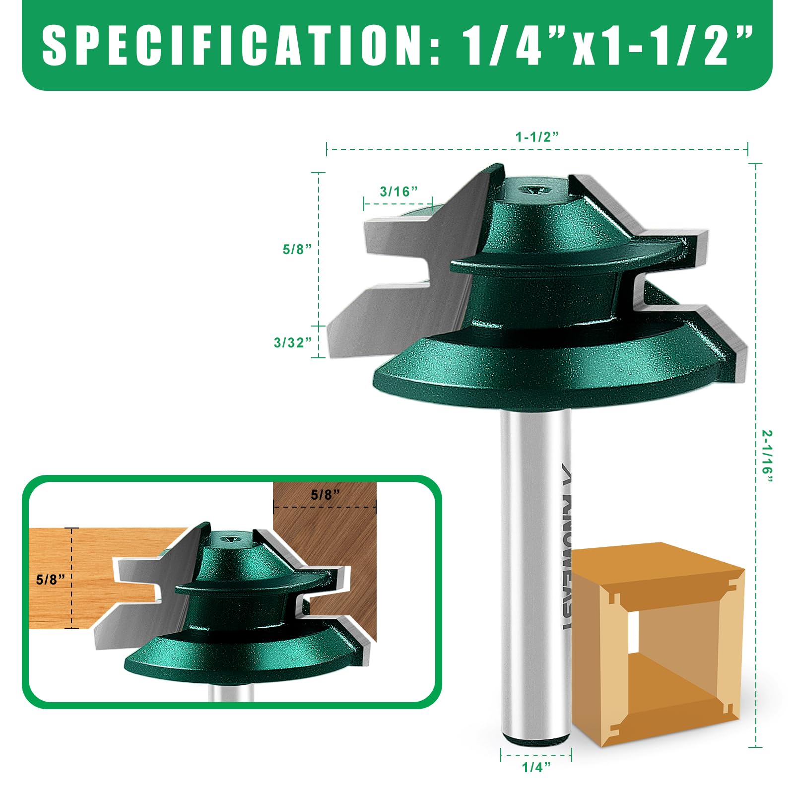 Knoweasy three cutting heights shown for versatile material handling