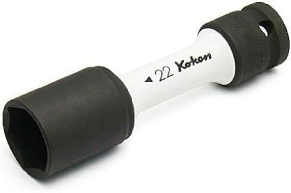 Ko-ken 14145PM11022 wheel nut socket 22mm extra thin walls for easy access in tight spaces