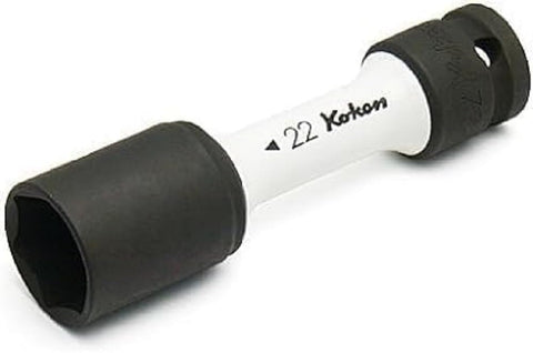 Ko-ken 14145PM11022 wheel nut socket 22mm extra thin walls for easy access in tight spaces