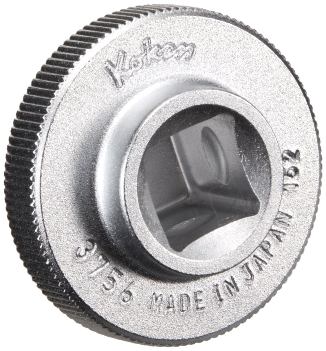 Ko-Ken 3756 quick spinner with 3/8\" square drive for secure socket engagement.