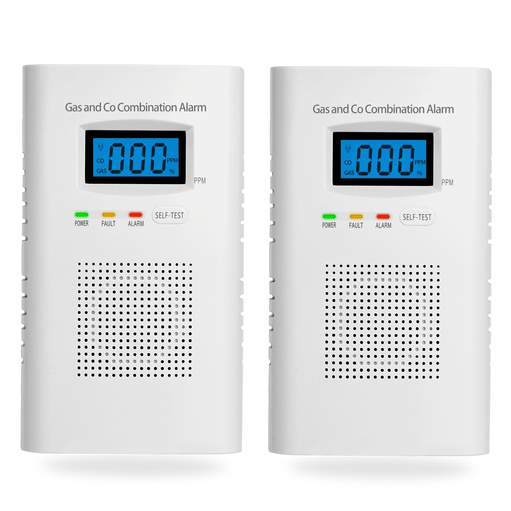 KOABBIT combination detector front view for easy home safety.