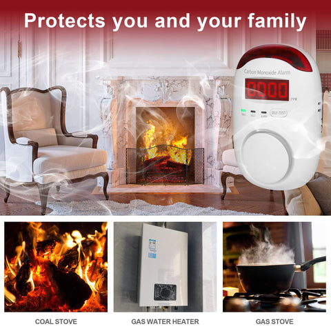 KOABBIT detector for bedroom provides discreet CO monitoring during rest.