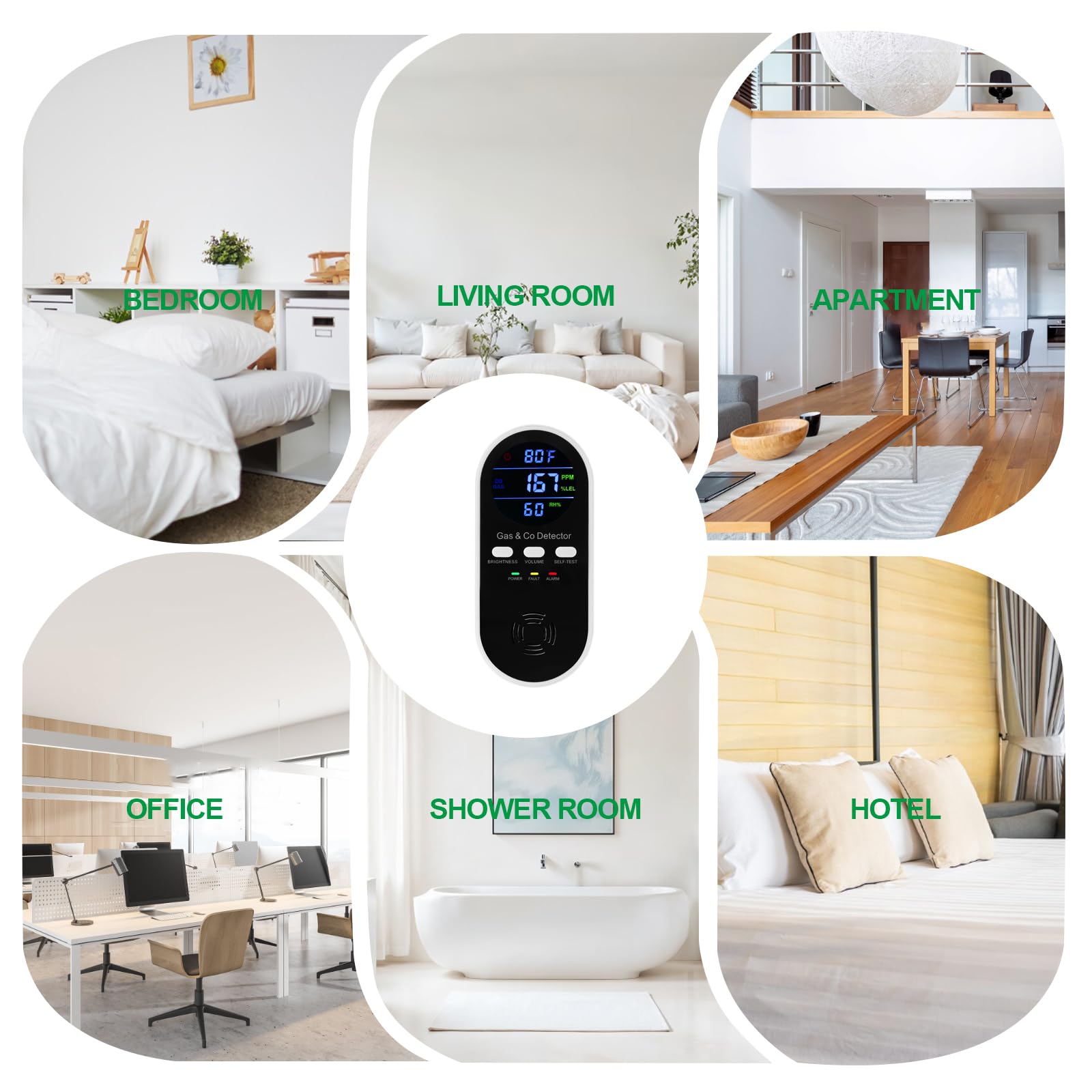 KOABBIT easy-install plug-in detector ensures quick setup and reliable operation.