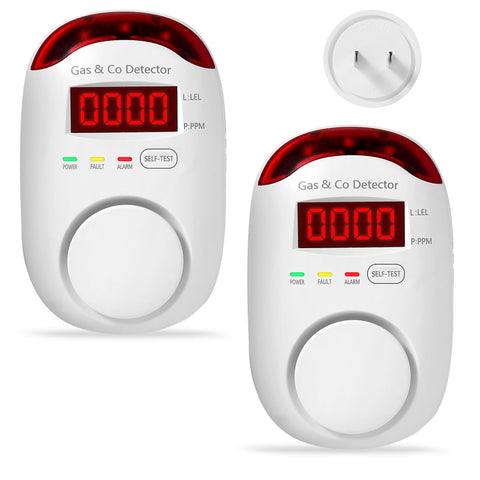 KOABBIT gas and CO detector 85dB alarm for prompt alerts.