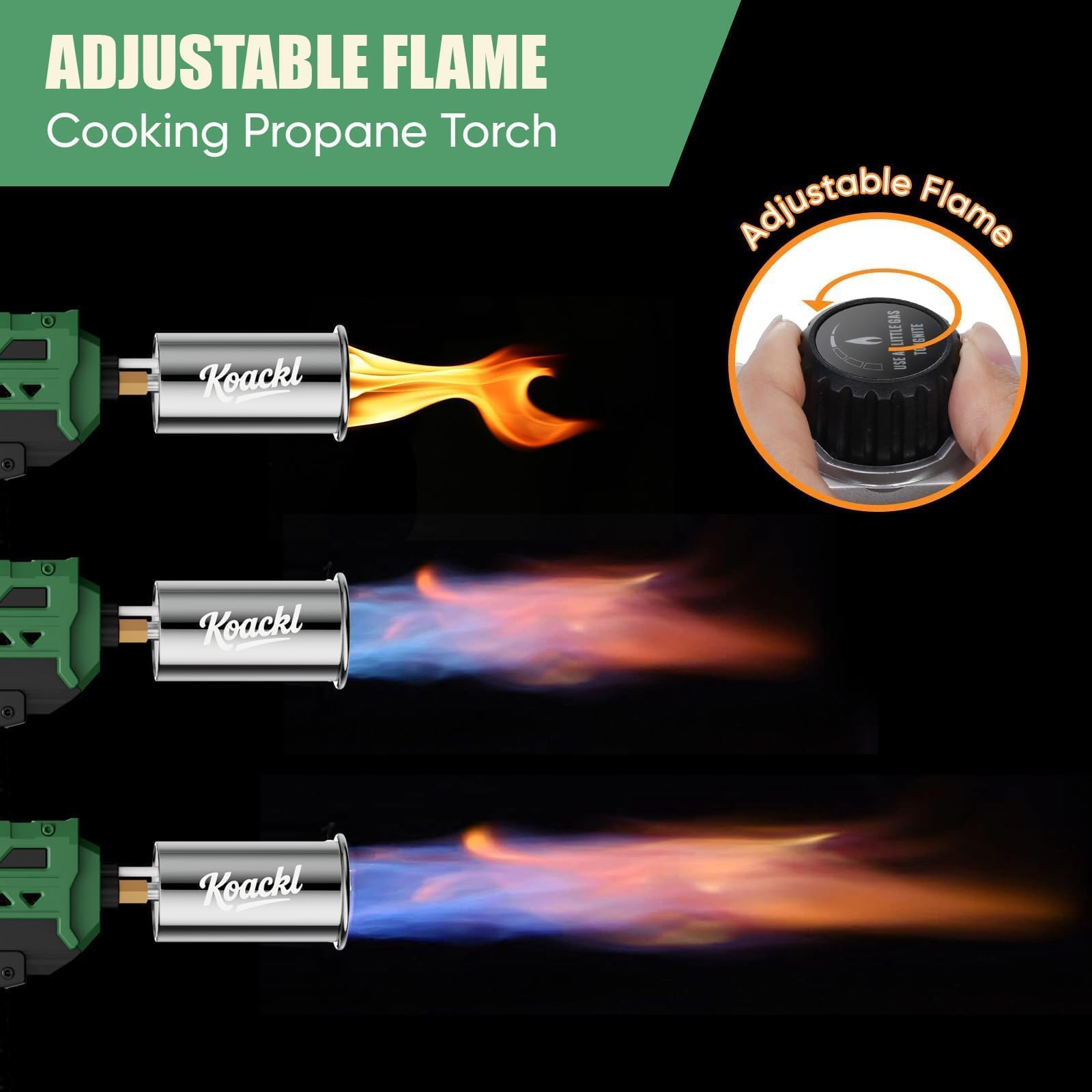 Koackl propane torch gun welding and soldering use for brazing projects