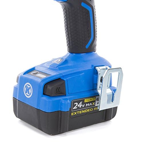 Kobalt 24V Max soft bag included for transport.