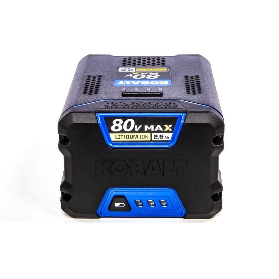 Kobalt 80V KB 2580-06 with LED fuel gauge enables at-a-glance power checks.