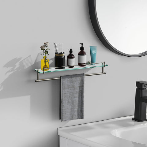 KOCOK brushed nickel finish matches modern fixtures with a sleek look.
