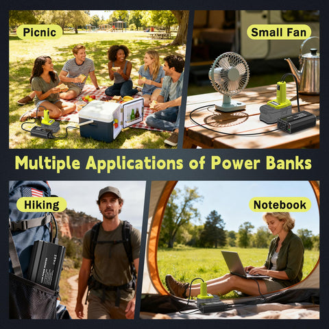KOEZEOI portable power suitable for camping and emergencies.