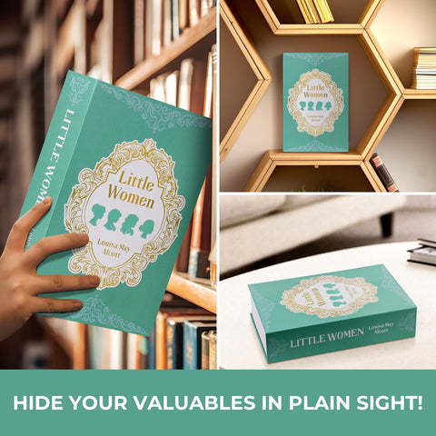 KOFAIR large interior space fits money, passports, and jewelry securely