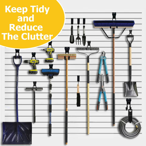 KOFANI Slatwall 6-inch single hooks for heavy items.
