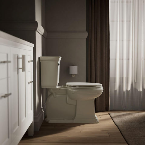 KOHLER Brevia on elongated toilet demonstrates universal compatibility