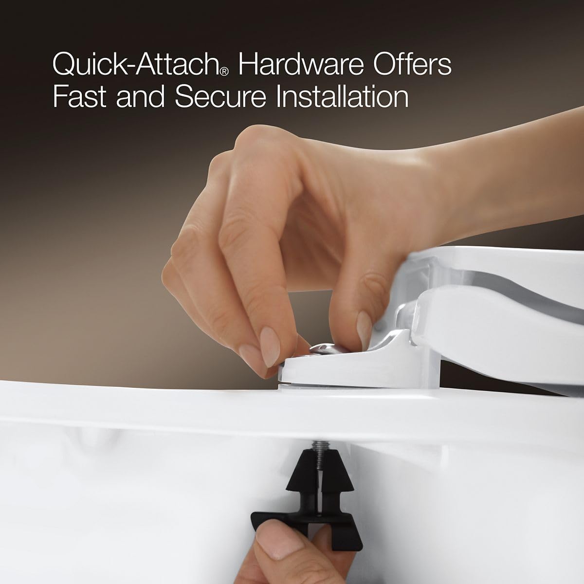 KOHLER Brevia removal during cleaning enables thorough hygiene access