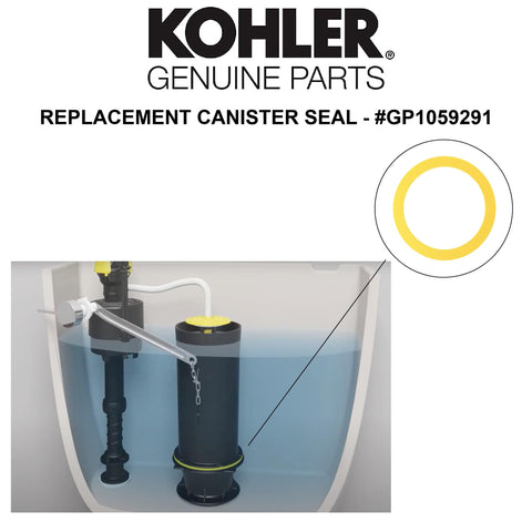 Kohler GP1059291 inner diameter label shows 2-1/2 in for precise fit.