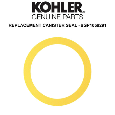 Kohler GP1059291 installation guide image suggests simple canister toilet replacement.