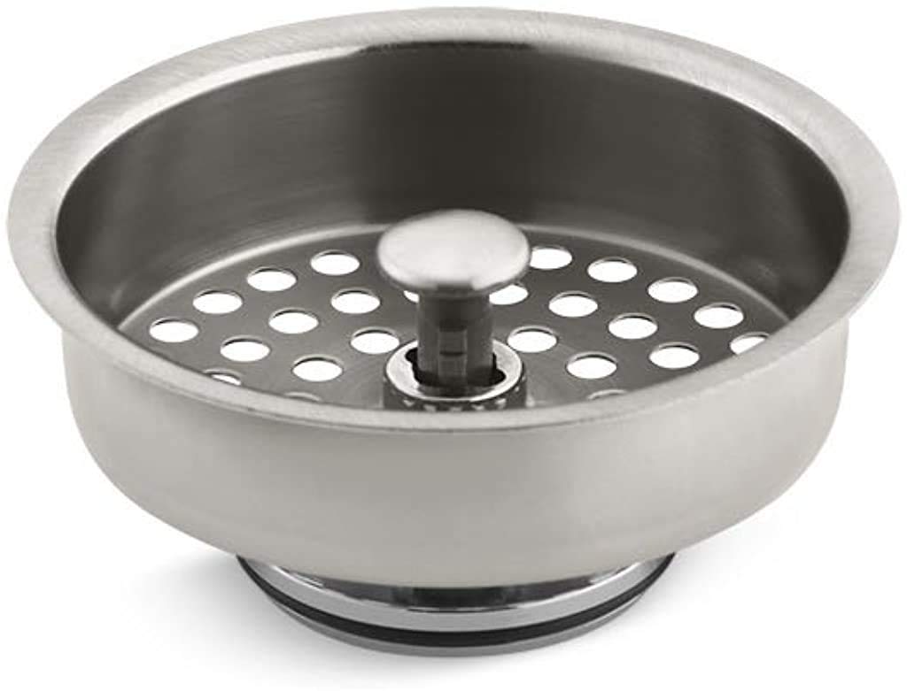 Kohler GP41398-VS Vibrant stainless basket delivers durable construction for long lasting kitchen use.
