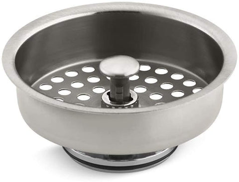 Kohler GP41398-VS Vibrant stainless basket delivers durable construction for long lasting kitchen use.