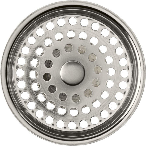 Kohler GP41398-VS basket in vibrant stainless fits Duo Strainer for secure drainage control.