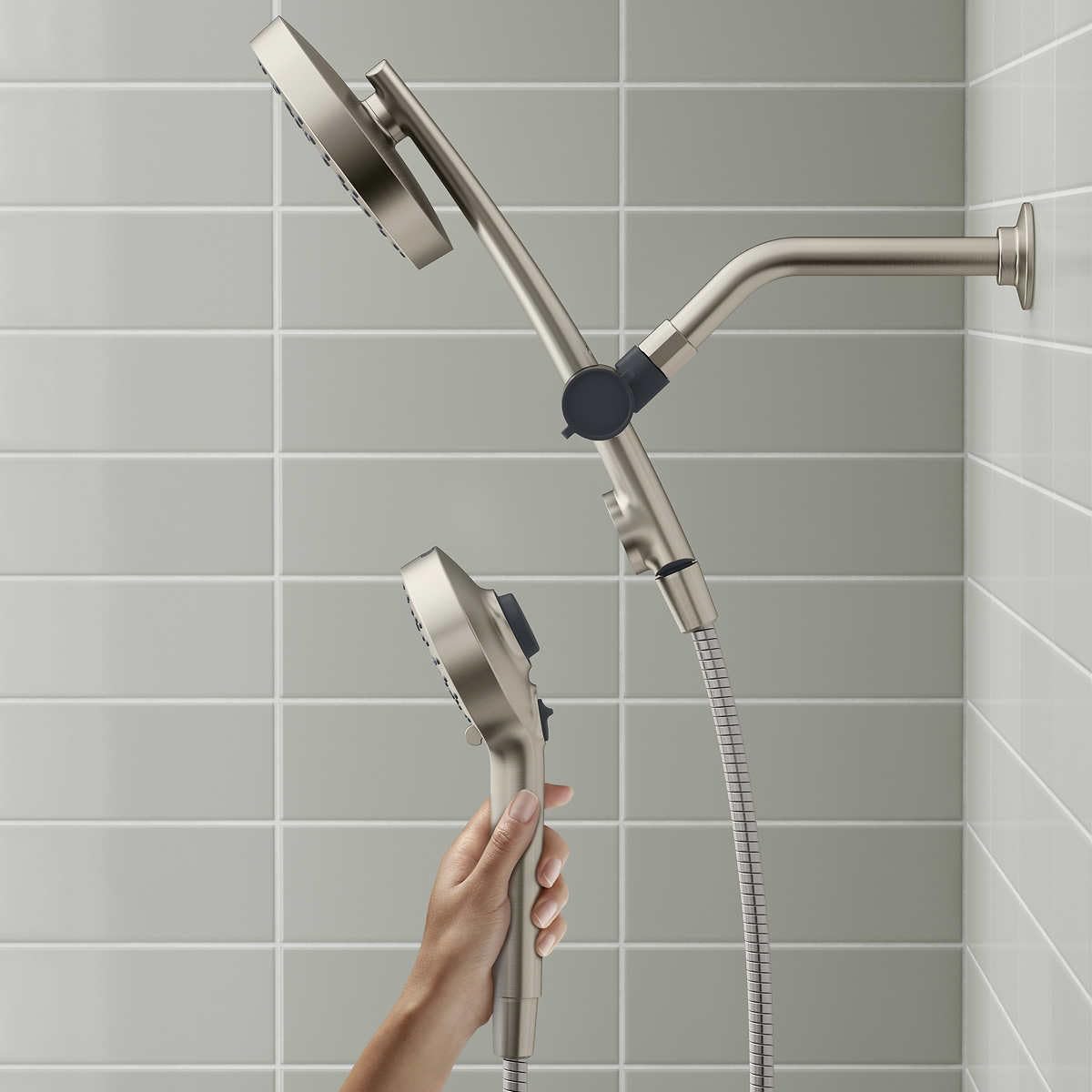 Kohler Prone full-coverage spray delivering even rinsing across the body
