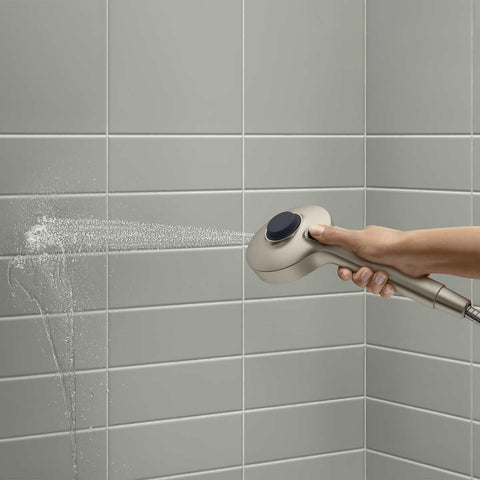 Kohler Prone rainlike mist creates a spa like shower sensation