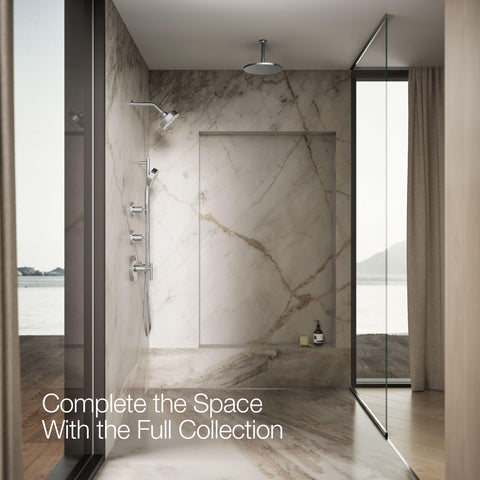 Kohler Purist 22170-CP easy-installation with standard 1/2 inch NPT.