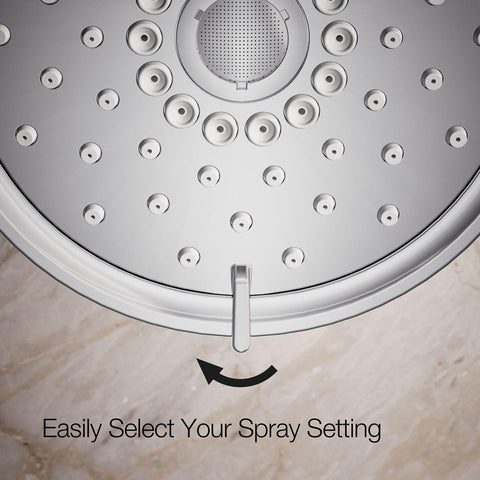 Kohler Purist 22170-CP MasterClean sprayface simplifies mineral buildup removal.